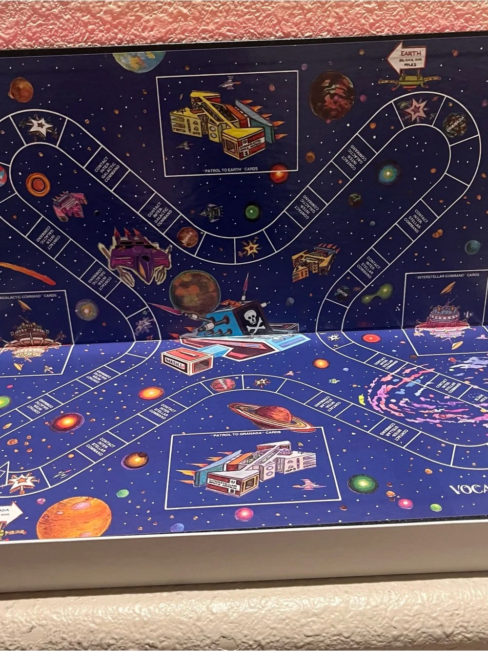 Around The World Vocabulary Building Board Game Set Educational Language